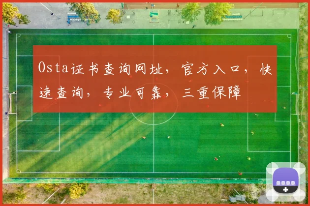 Osta证书查询网址，官方入口，快速查询，专业可靠，三重保障